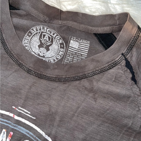 Affliction Long Sleeved Tee.     XXL - Picture 7 of 12